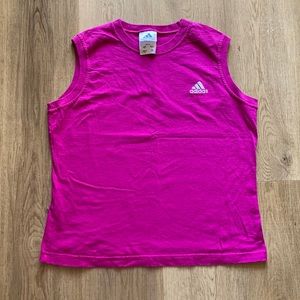Adidas magenta top